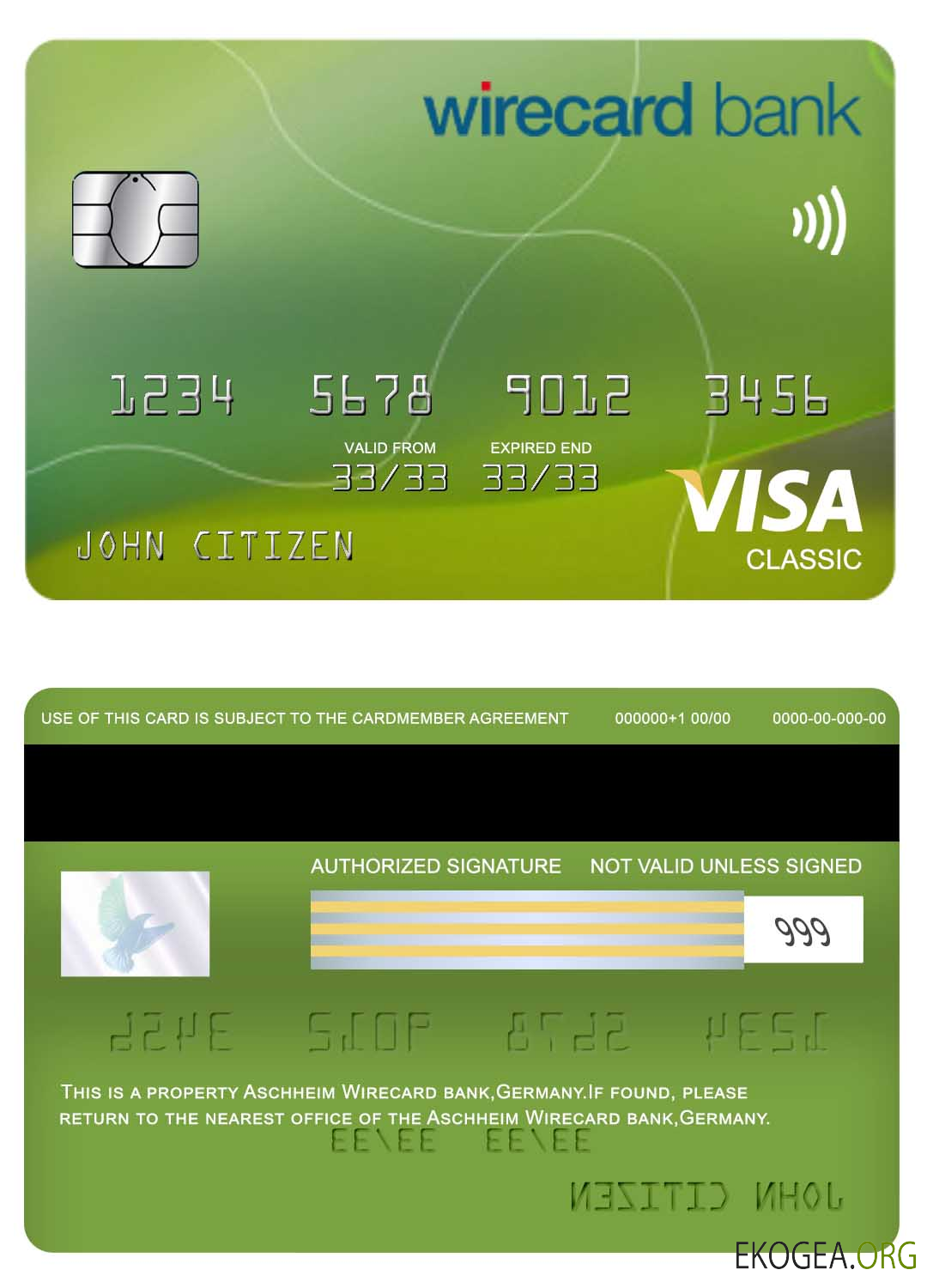 Allemagne Aschheim Wirecard banque visa carte classique